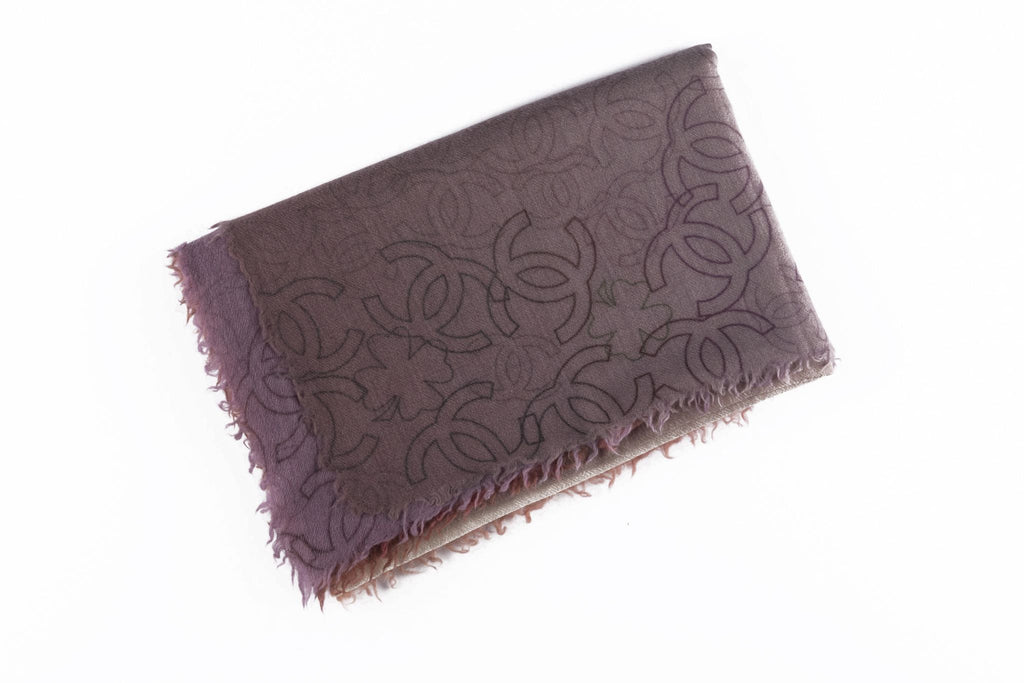Chanel New Degradè CC Cashmere Shawl