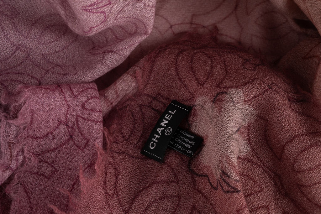 Chanel New Degradè CC Cashmere Shawl
