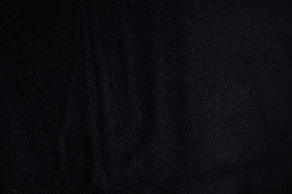 Hermès New Rare Black Vicuna Shawl