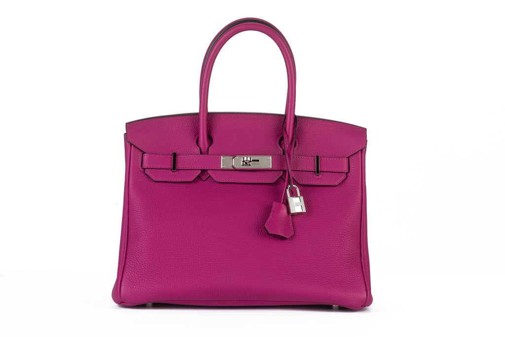 Hermès Birkin 30 Rose Pourpre Togo