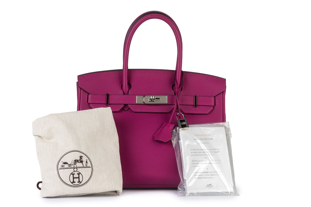 Hermès Birkin 30 Rose Pourpre Togo