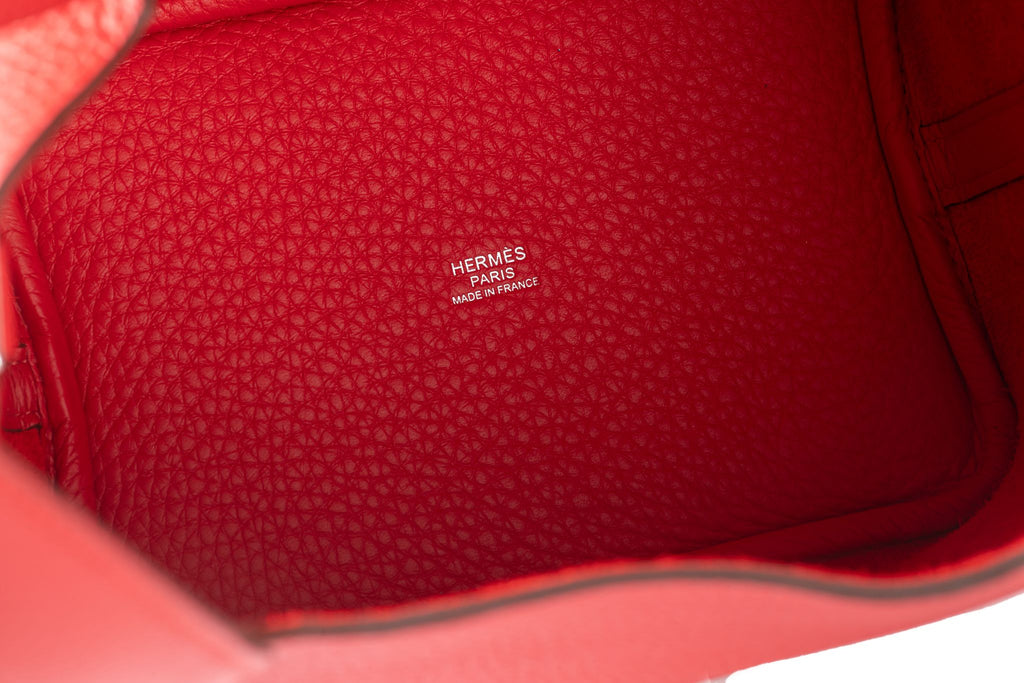 Hermès Picotin Lock Tote Rouge Radieux