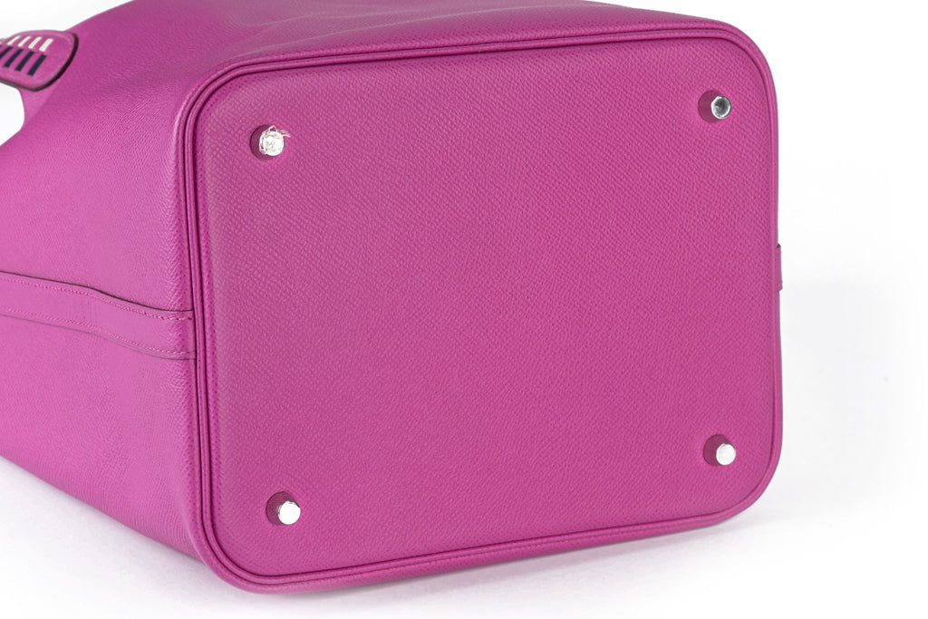 Hermès Tressage De Cuir Picotin Lock 22