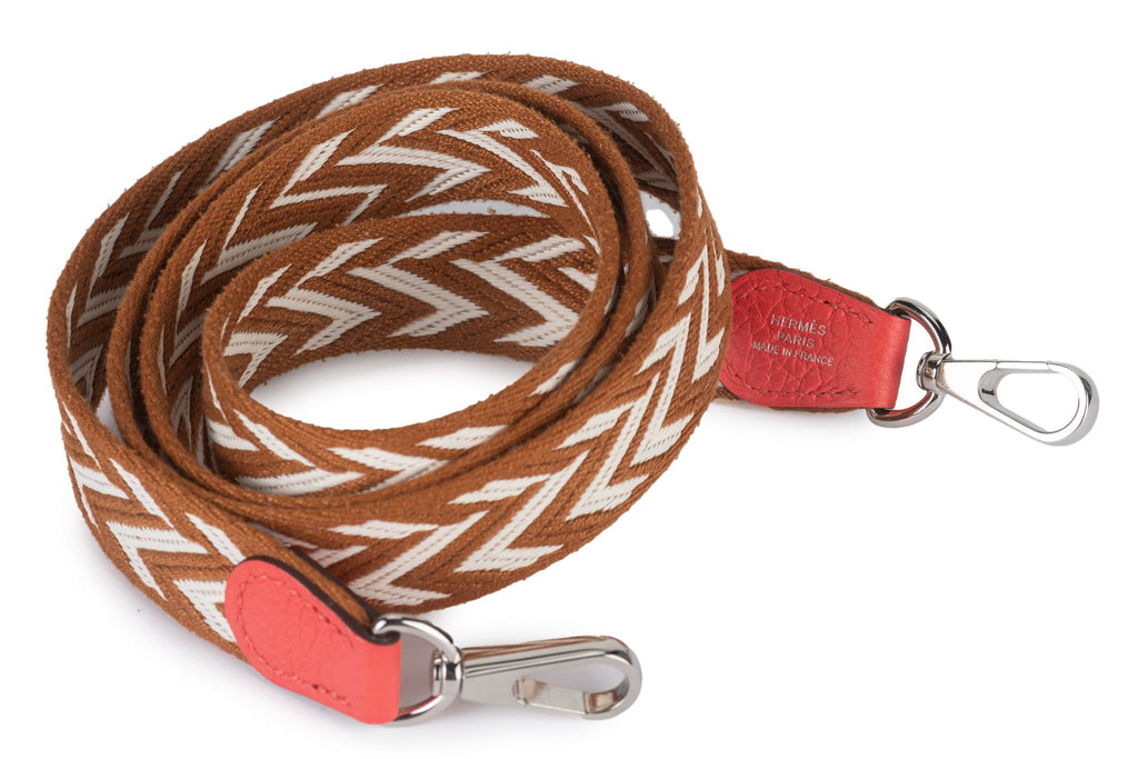 Hermès New Rouge Pivoine Mini Evelyne