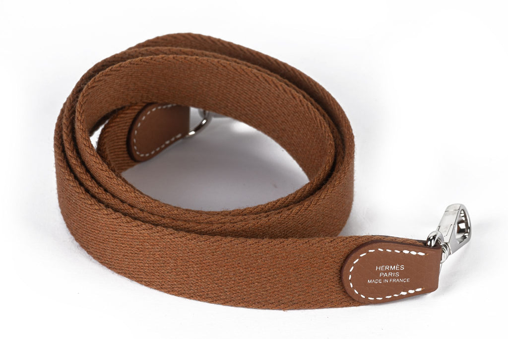 Hermès New Gold Mini Evelyne Bag