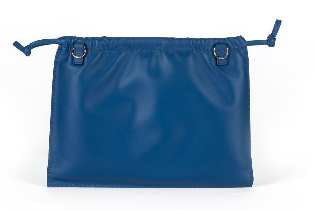 Hermès New In Box Pilo Pouch in Blue