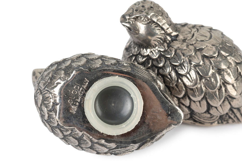 Gucci Quail Salt & Pepper Shakers
