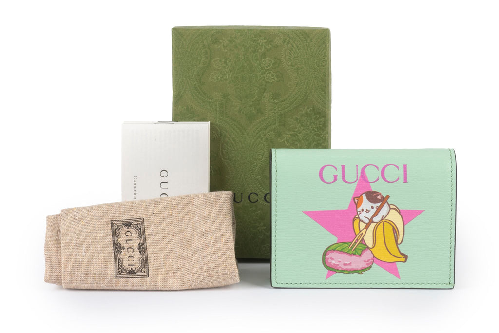Gucci Bananya Sakuramochi Wallet