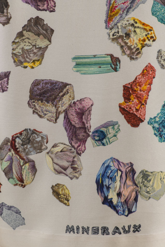 Hermès "Mineraux Geo Rock" Silk Shirt