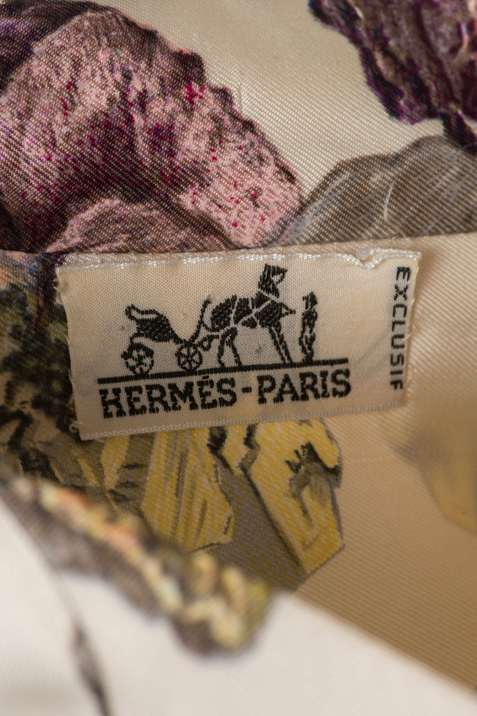 Hermès "Mineraux Geo Rock" Silk Shirt