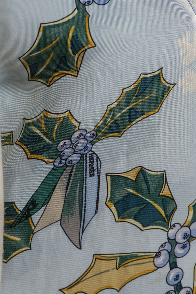 Hermès Silk and Wool Niege d Antan Shirt