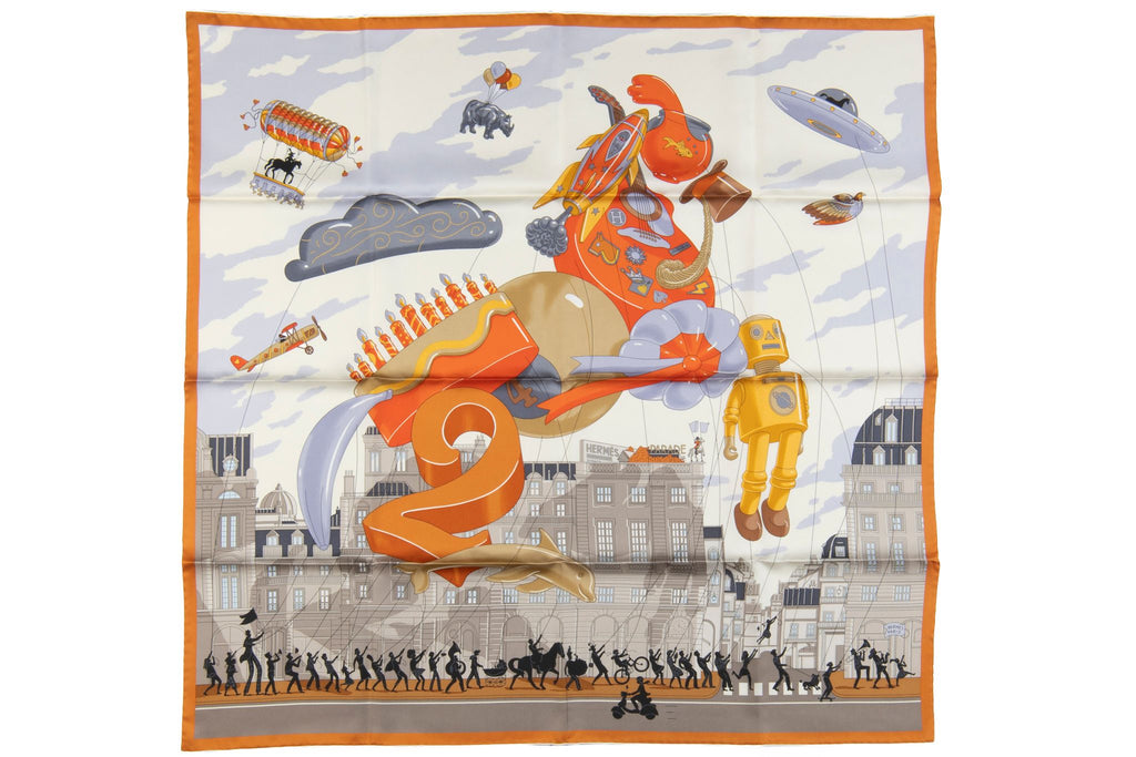 Hermès "Parade" Silk Scarf