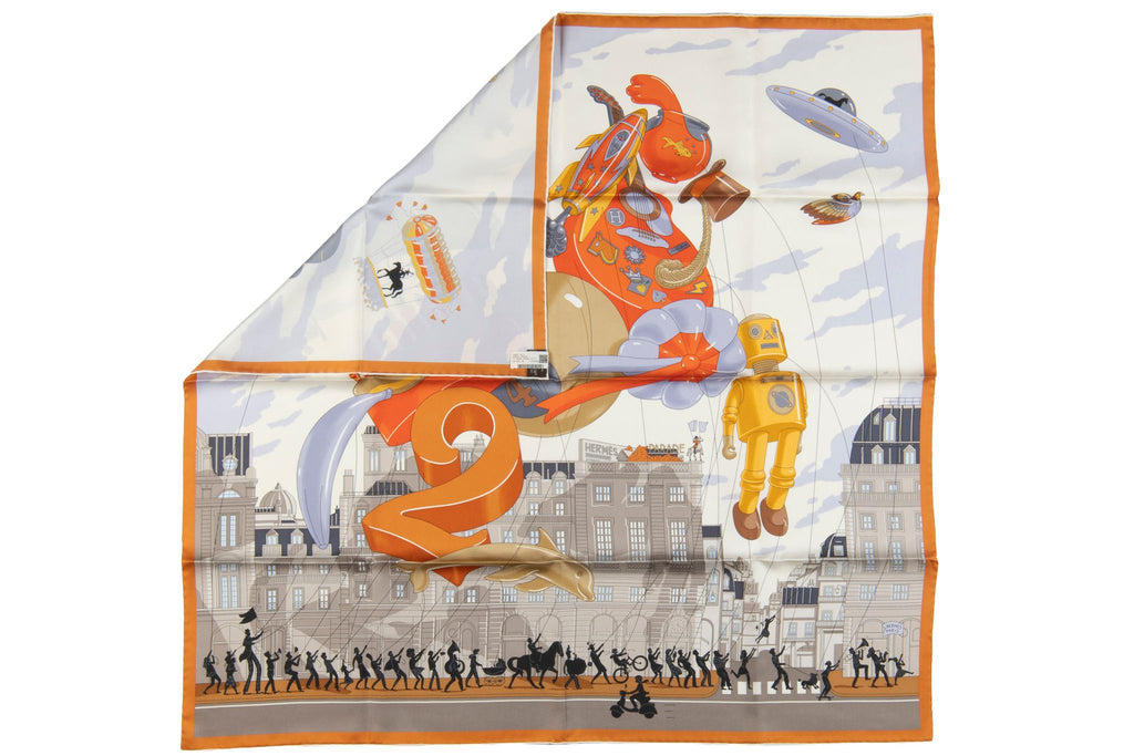 Hermès "Parade" Silk Scarf