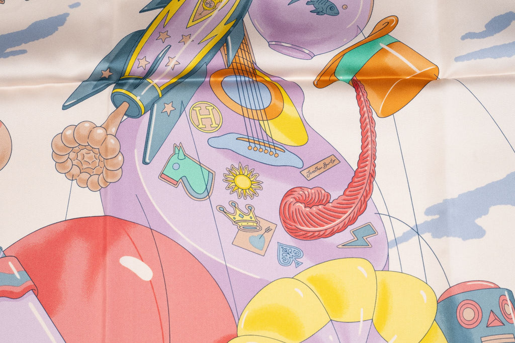 Hermès "Parade" Silk Scarf