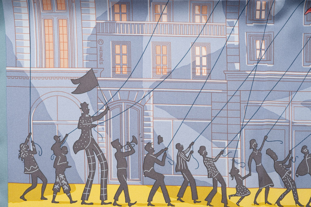 Hermès "Parade" Silk Scarf