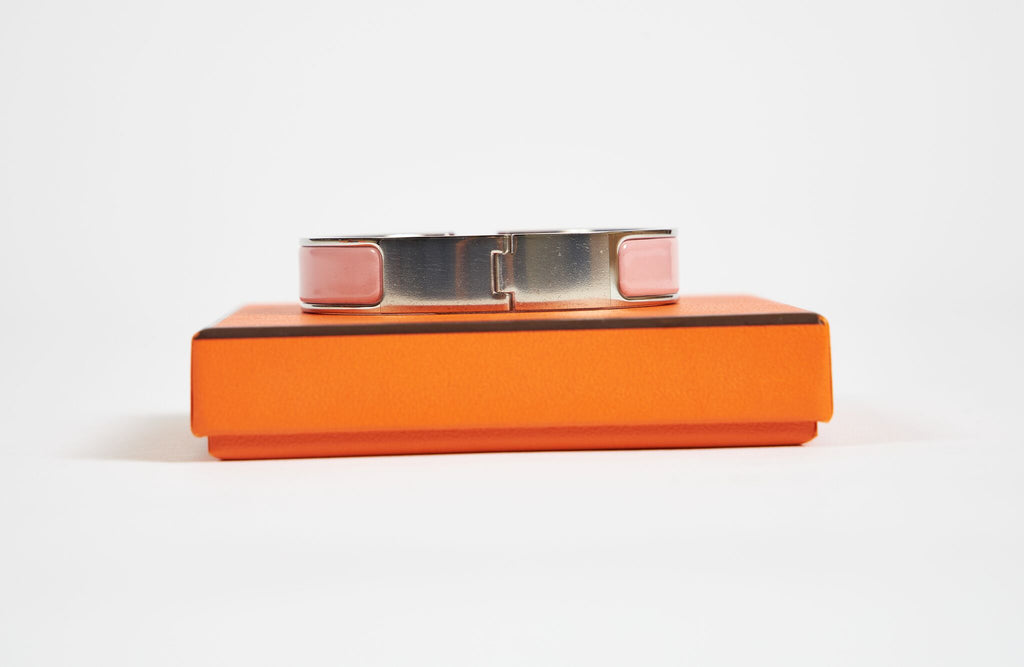 Hermès Rose Clic Clac SM Bracelet