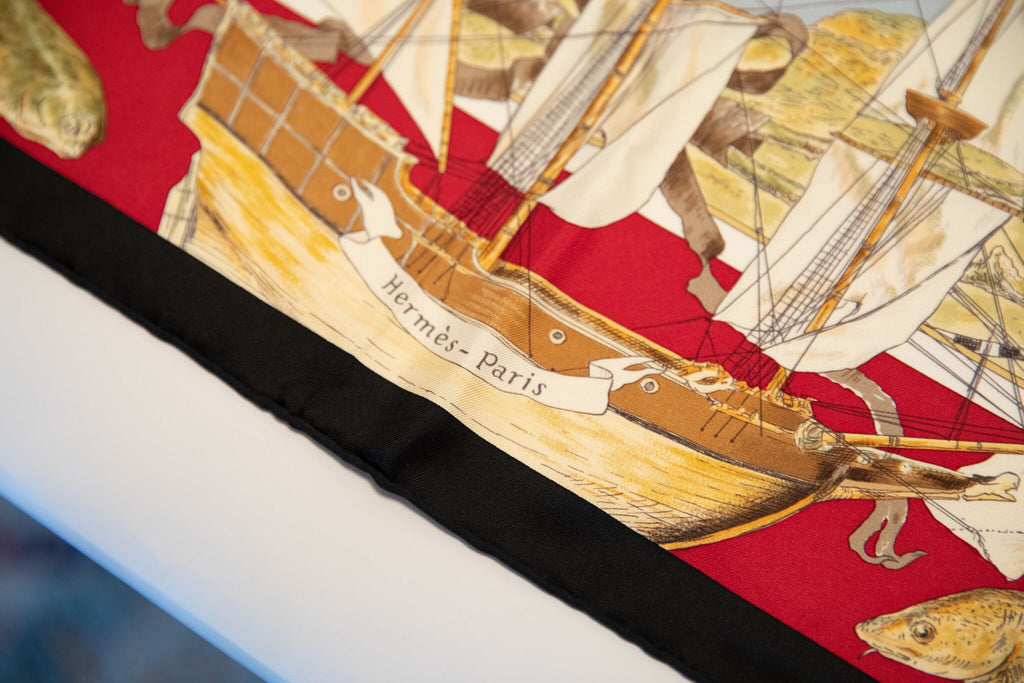 Hermès Samuel de Champlain Scarf