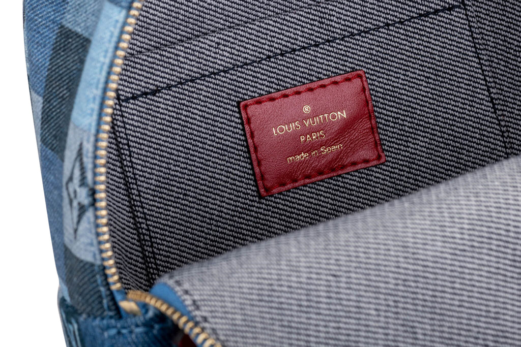 Louis Vuitton Denim Backpack