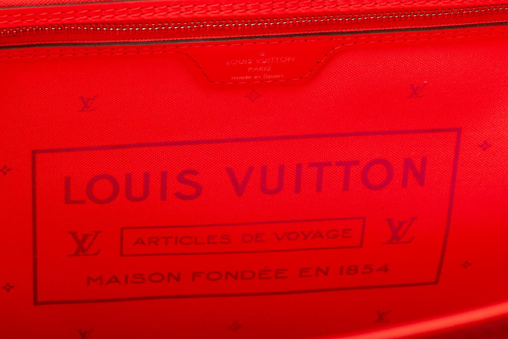 Vuitton Lim.Ed. Escale Red Neverfull NIB