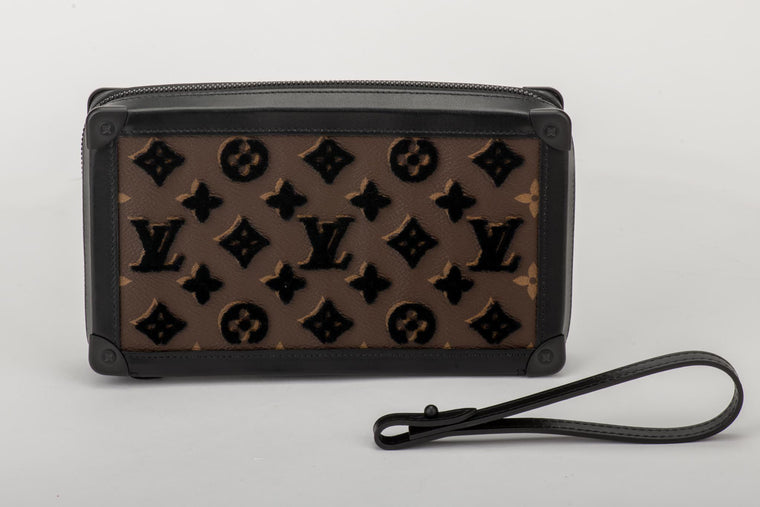 Vuitton Runway SS 2020 Velvet Clutch NIB