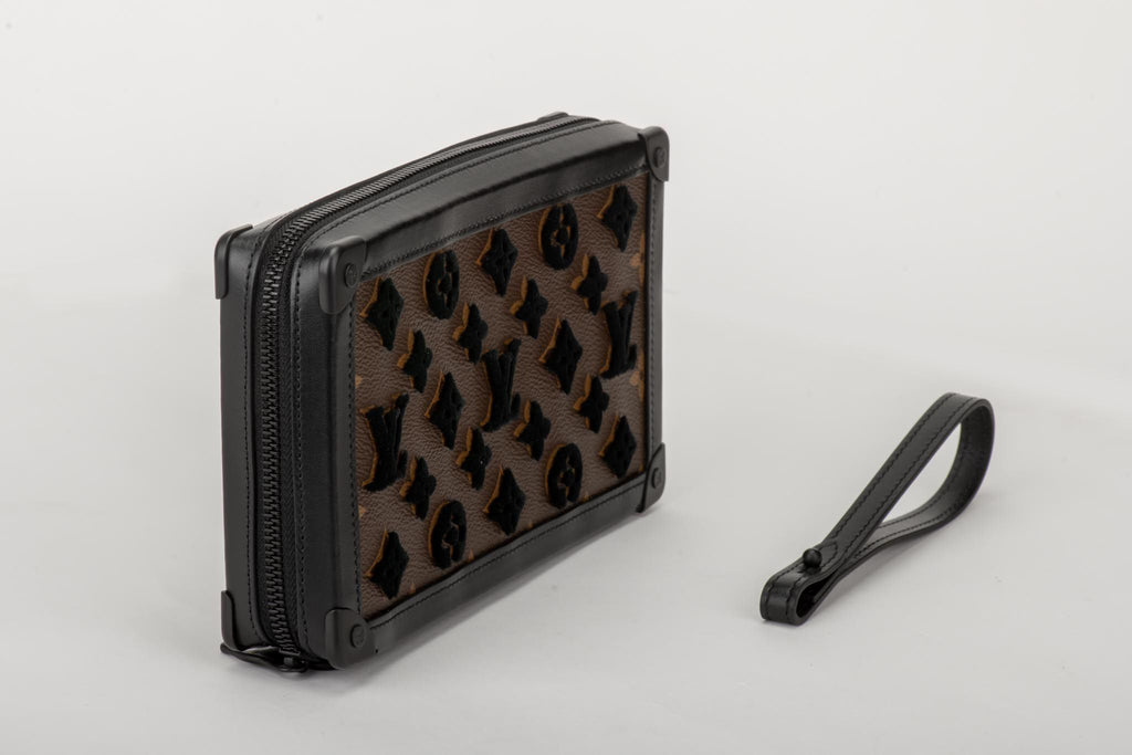 Vuitton Runway SS 2020 Velvet Clutch NIB