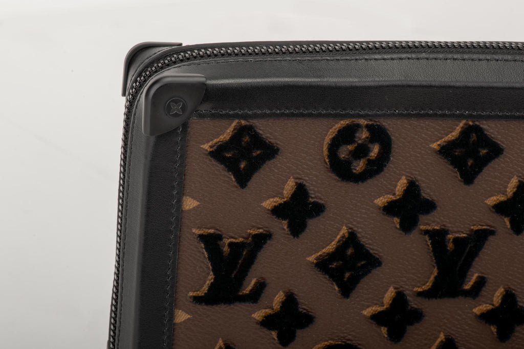 Vuitton Runway SS 2020 Velvet Clutch NIB