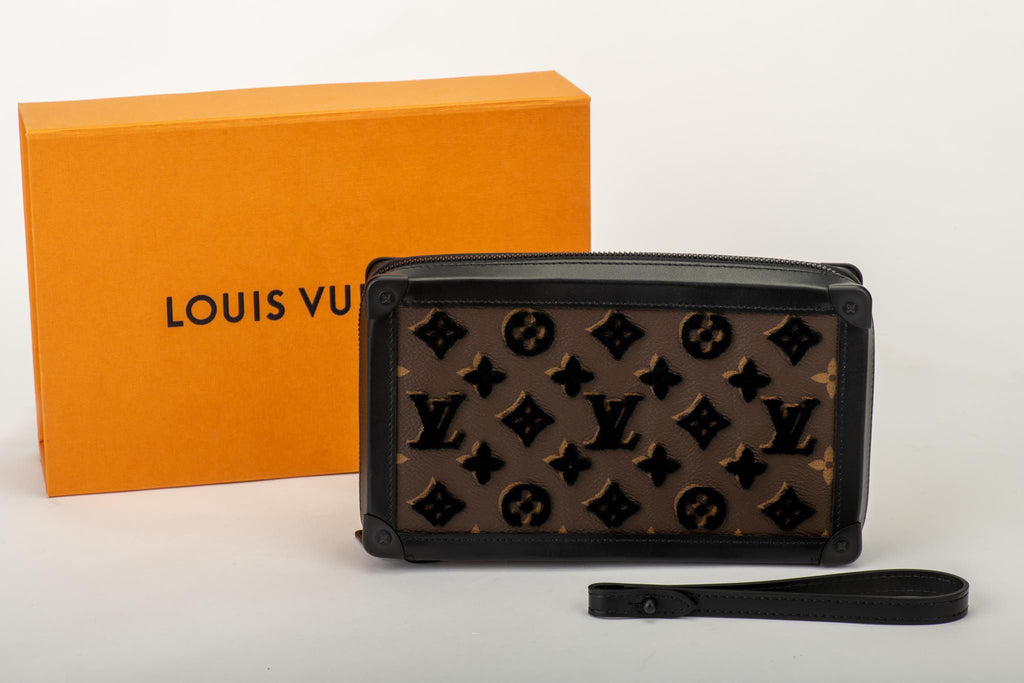Vuitton Runway SS 2020 Velvet Clutch NIB