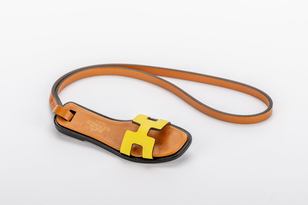 Hermes Rare Oran Yellow Bag Charm BNIB