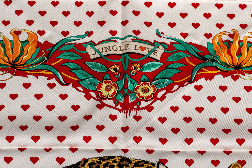 Hermes Lim.Ed. Jungle Love Hearts Dallet