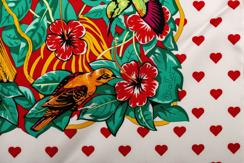 Hermes Lim.Ed. Jungle Love Hearts Dallet