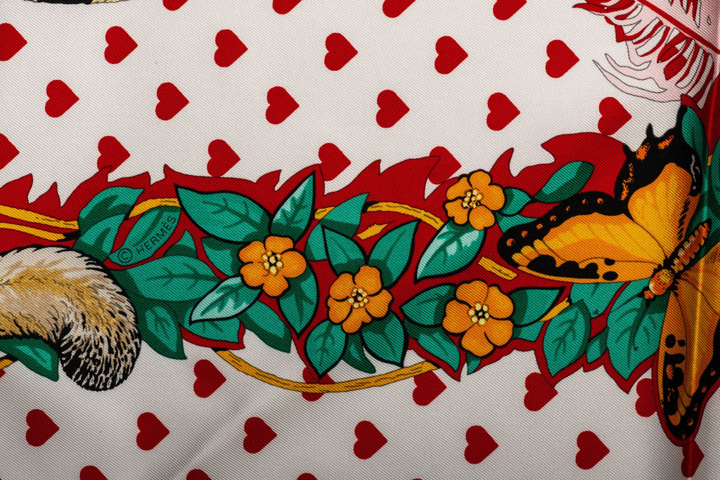 Hermes Lim.Ed. Jungle Love Hearts Dallet