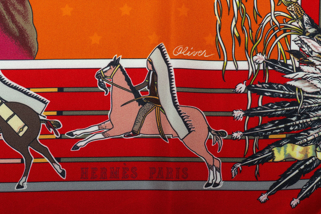 Hermes Pawnee Bandana Lim.Ed. Scarf BNIB