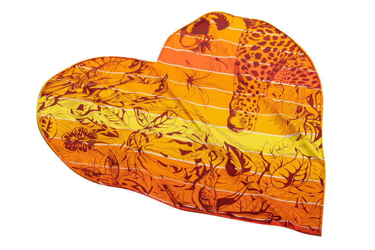 Hermes Lim.Ed. Dallet Heart Mini Scarf