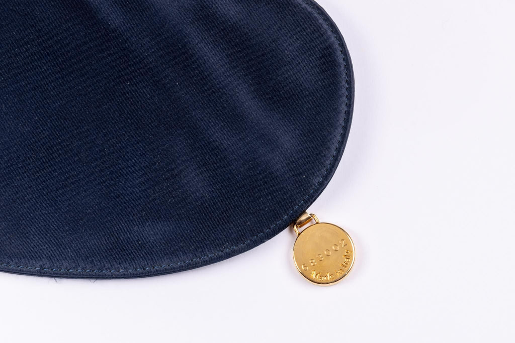 Redwall Blue Silk Heart Coin Case