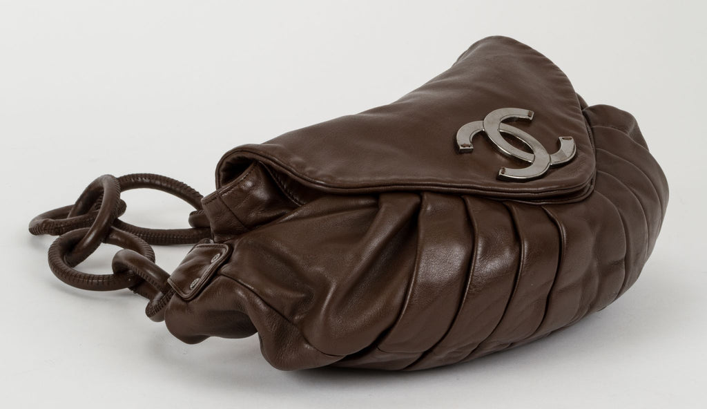 Chanel Chocolate Croissant Shoulder Tote