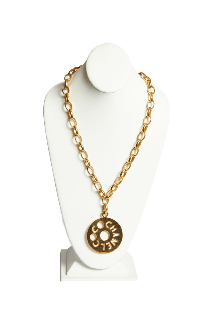 Chanel 70s Iconic Oversize Pendant