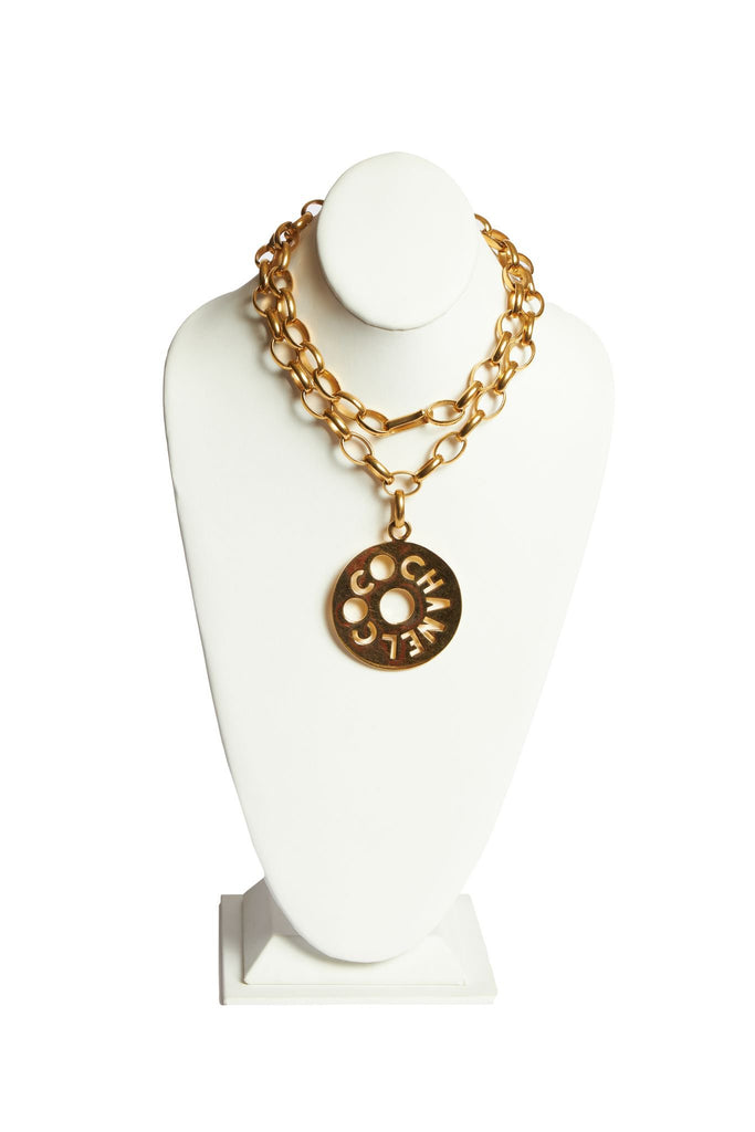 Chanel 70s Iconic Oversize Pendant