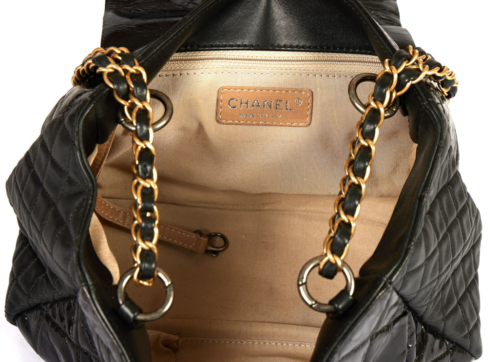 Chanel Patent Reissue Black Shoulder Bag