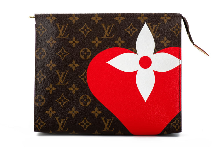 Vuitton Lim.Ed. Heart Monogram Clutch BN