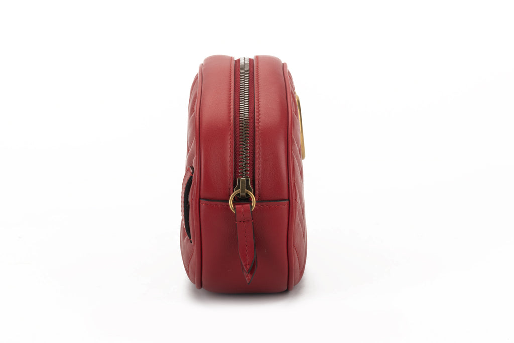 Gucci Large Red Fanny Pack With Logo
