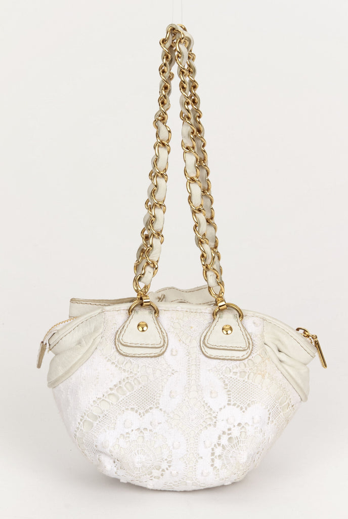 Dolce 20th Anniversary Mini White Bag