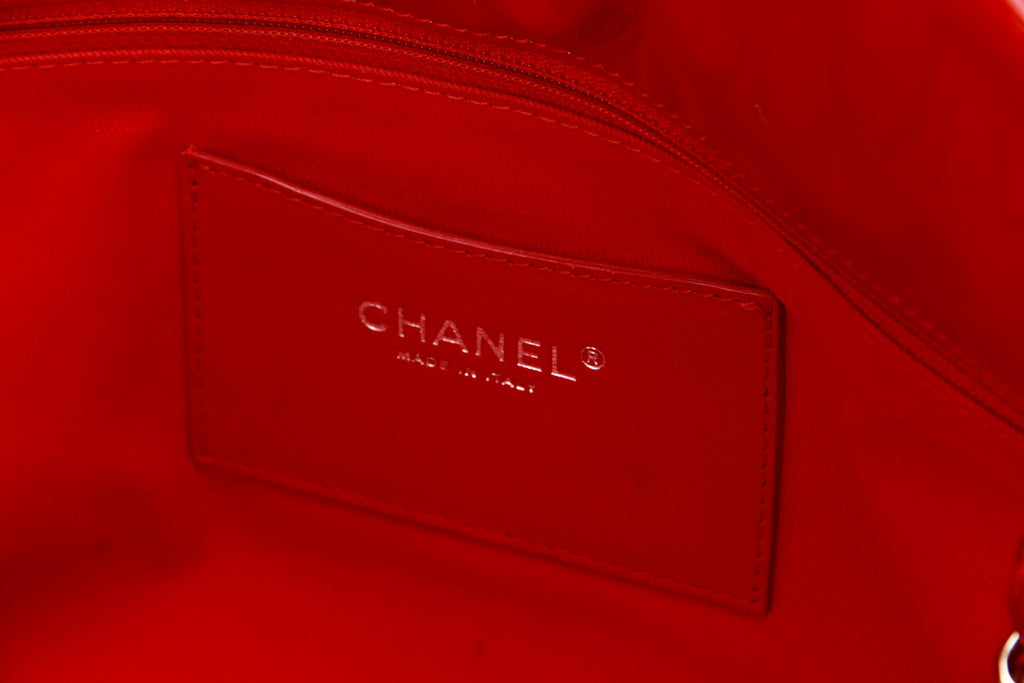 Chanel XXL Red Patent Mademoiselle