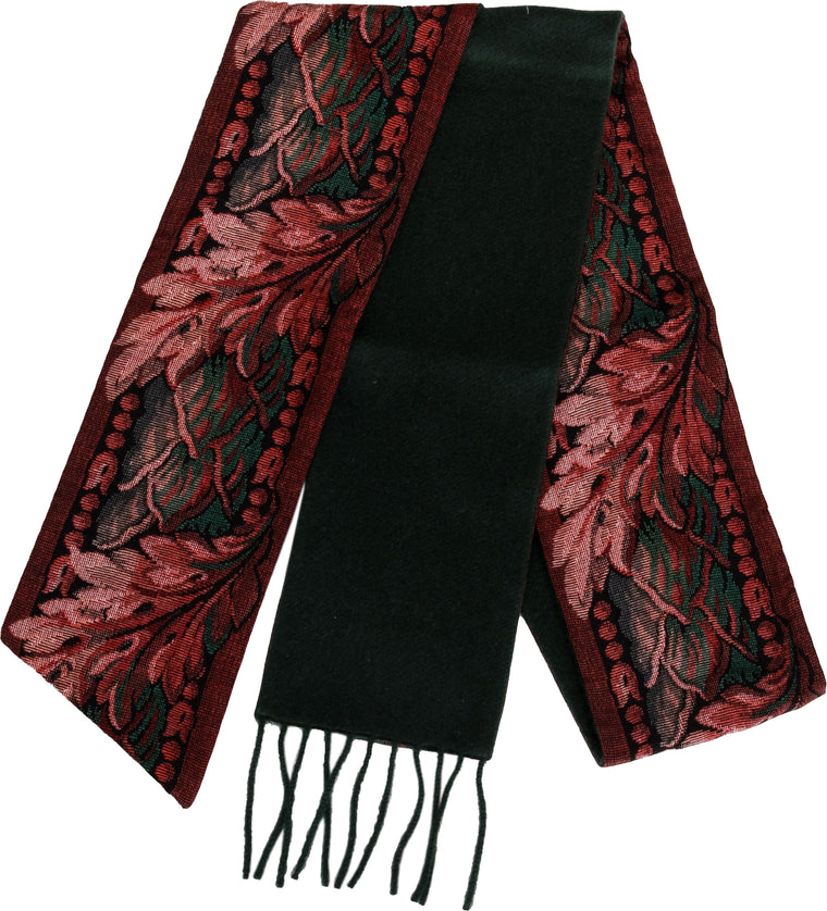 Gucci new flower scarf green and pink