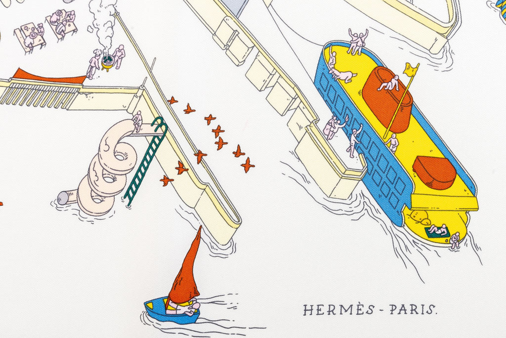 Hermès Rare Ugo Gattoni NY Scarf BNIB