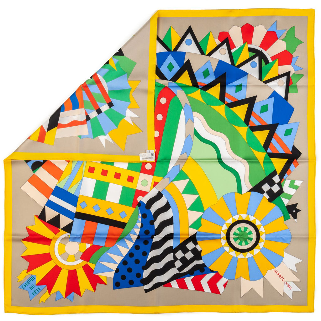 Hermes NIB Cheval De Fete Silk Scarf