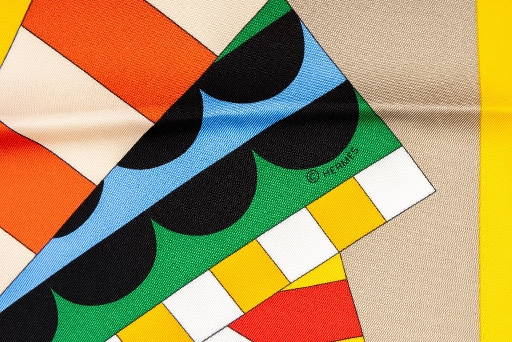 Hermes NIB Cheval De Fete Silk Scarf