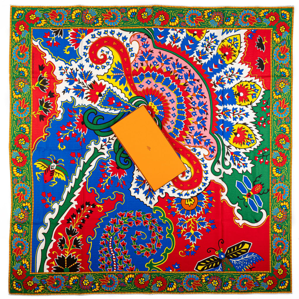 Hermès NIB Paisley from paisley Cashmere