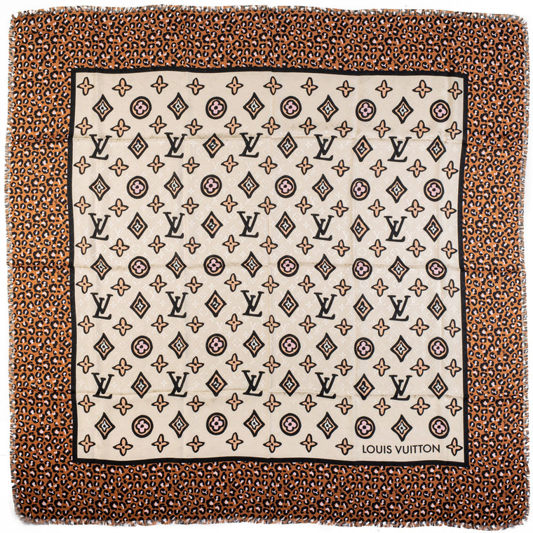 Vuitton New Wild At Heart Cashmere Shawl