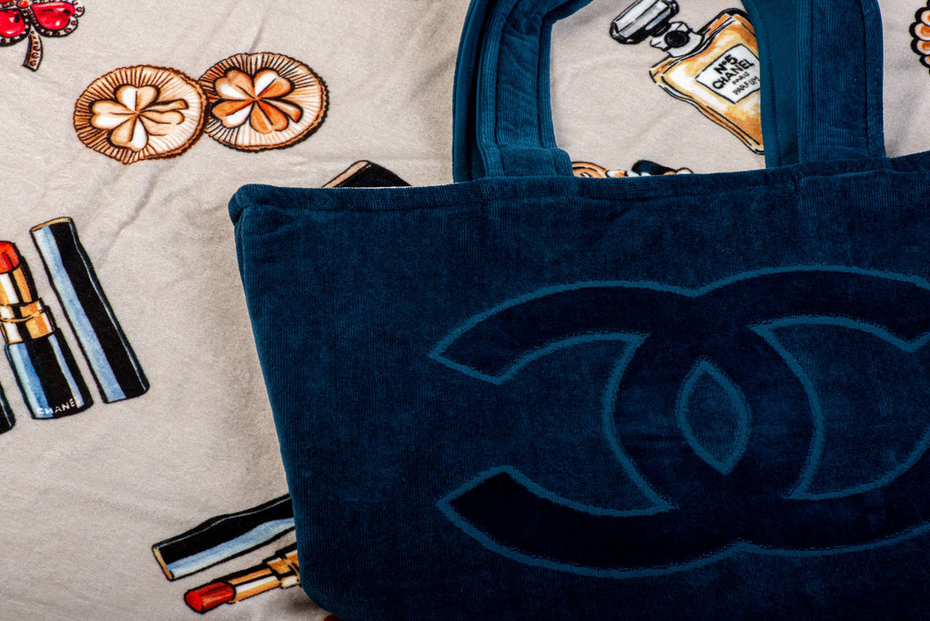 Chanel New Blue Beach Set Icons Design