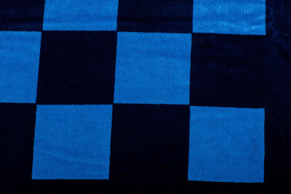 Chanel New Blue Checkers Beach Towel